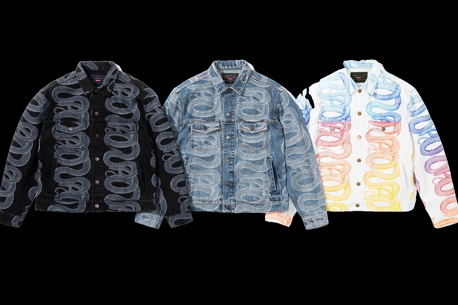 Supreme®/HYSTERIC GLAMOUR Snake Denim Trucker Jacket